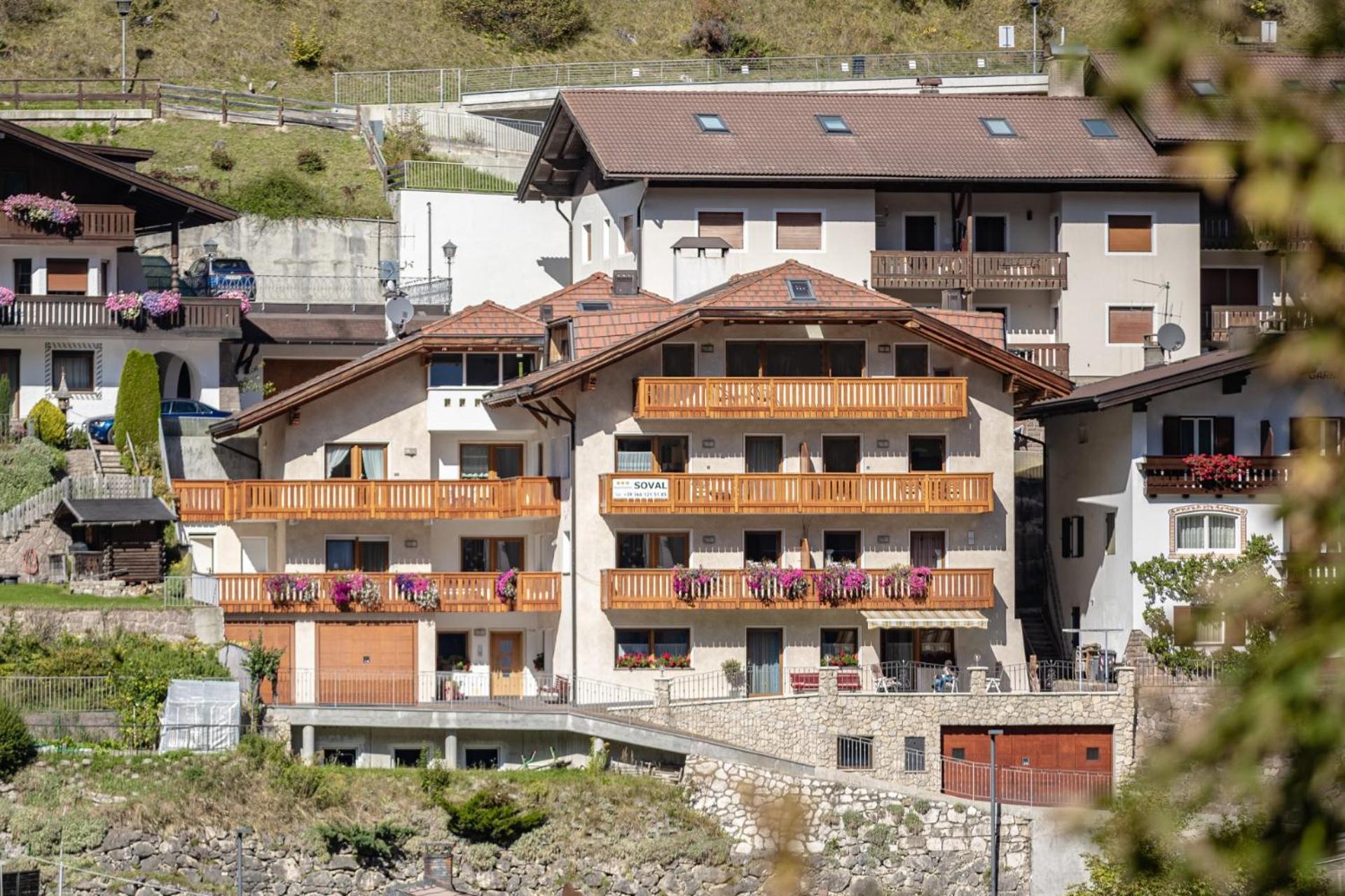 Apartments Soval Santa Cristina Val Gardena Exterior foto